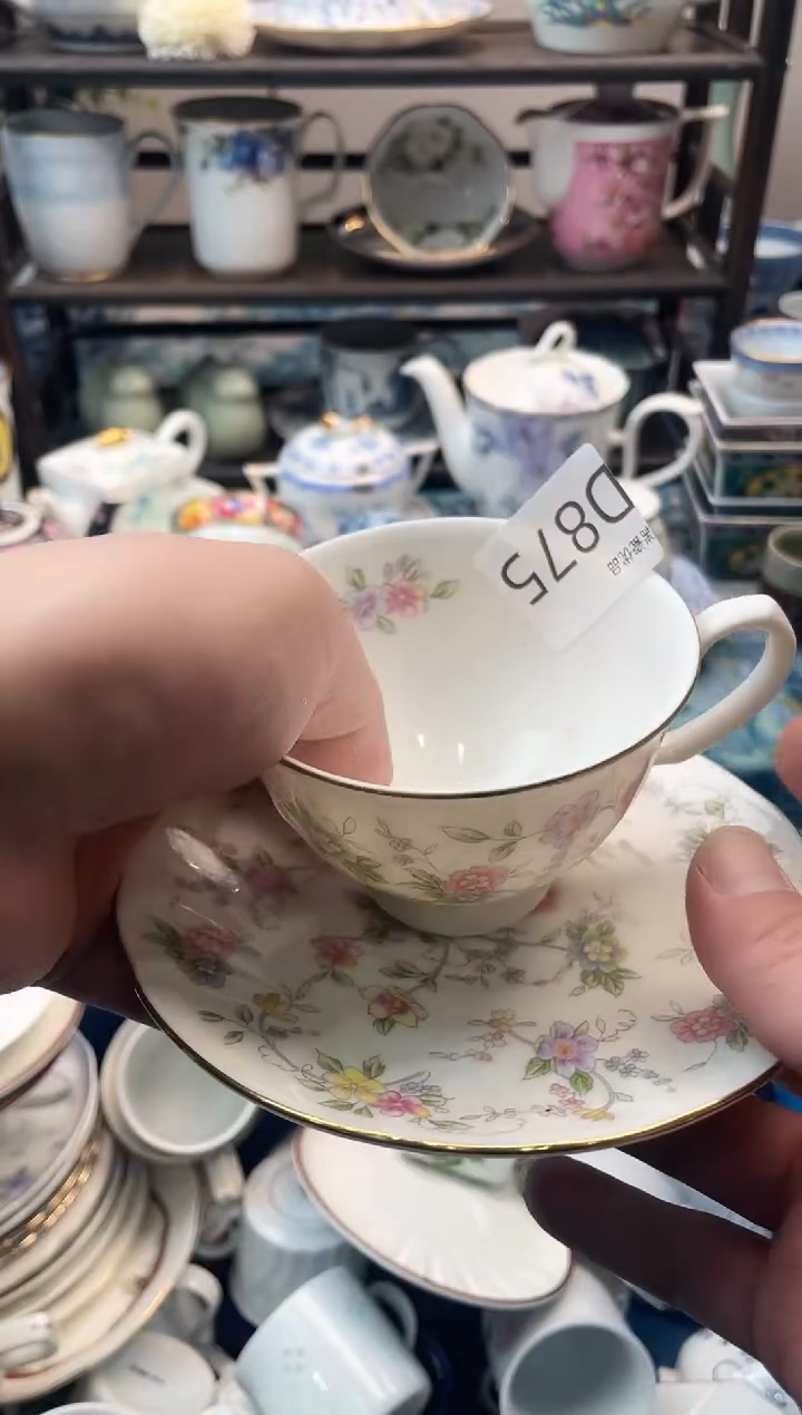 嘟*瑞瓷甄选瓷器18包邮D875