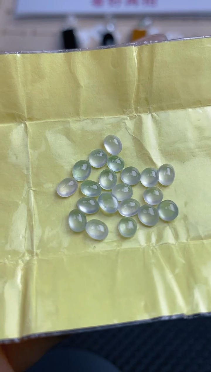 【闪购商品】定制翡翠未镶嵌天然翡翠蛋面72