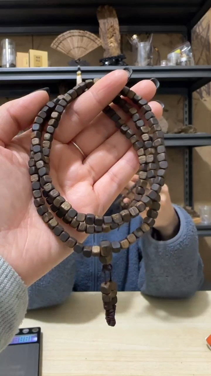 【闪购商品】沉香手串5号张勺子树心油方糖多圈手串多样性发一条