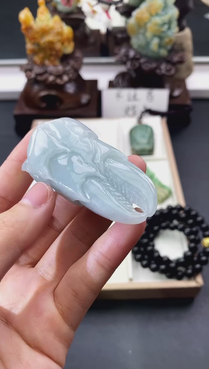 颈饰未镶嵌翡翠天然缅甸A货翡翠