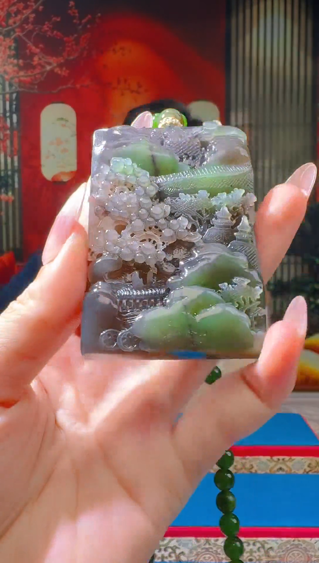 定制和田玉名家匠心馆和田玉多样性发一