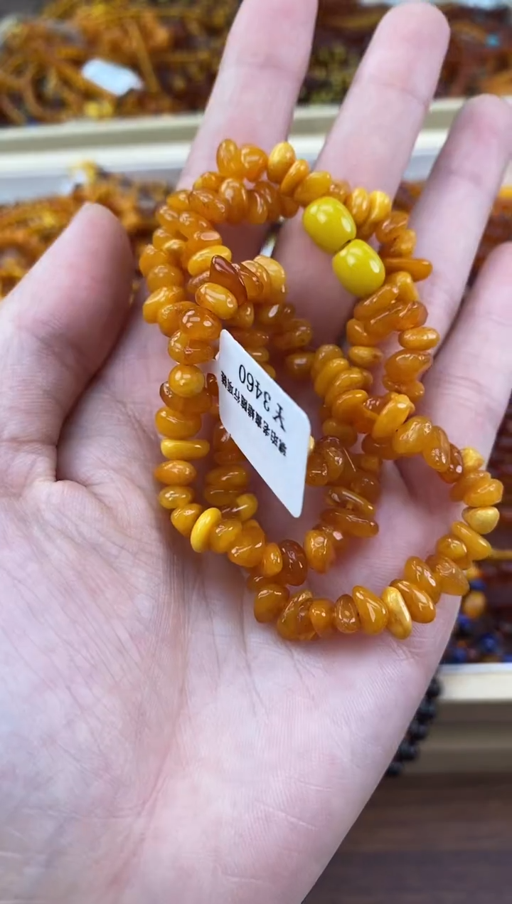 裸石琥珀未镶嵌天然琥珀蜜蜡