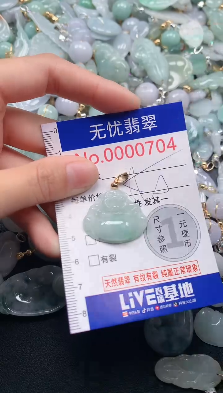 颈饰未镶嵌翡翠704