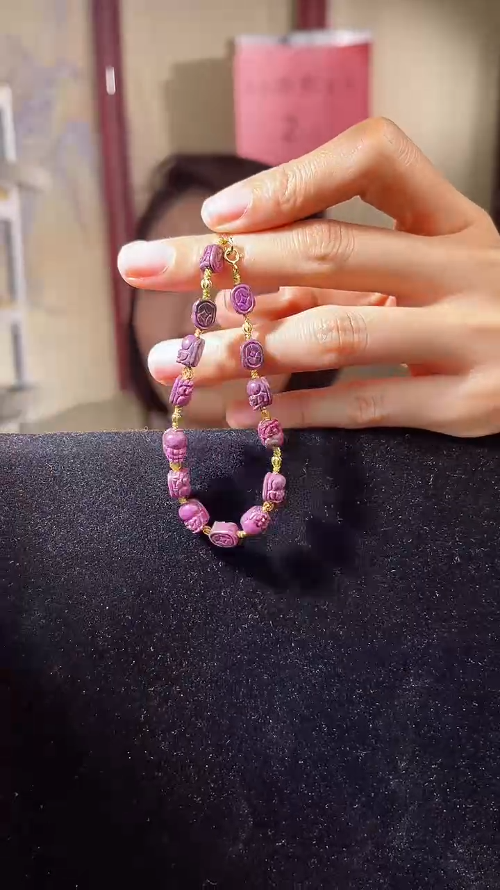 【闪购商品】苏纪石（舒俱来）手链K金未镶嵌