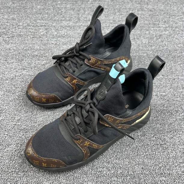 95新 LouisVuitton/路易威登 36码 老花跑鞋 98新 /8953牛仔运动