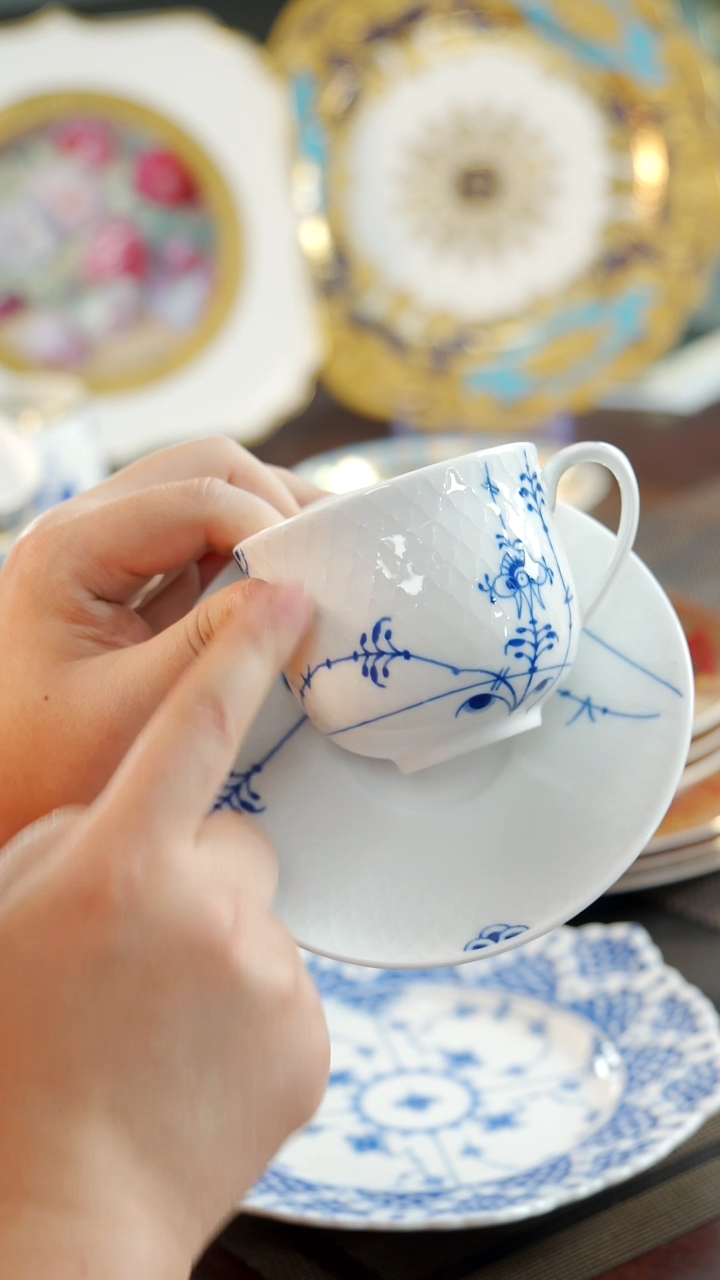 【闪购商品】瓷片200cc咖啡杯碟 福利价 