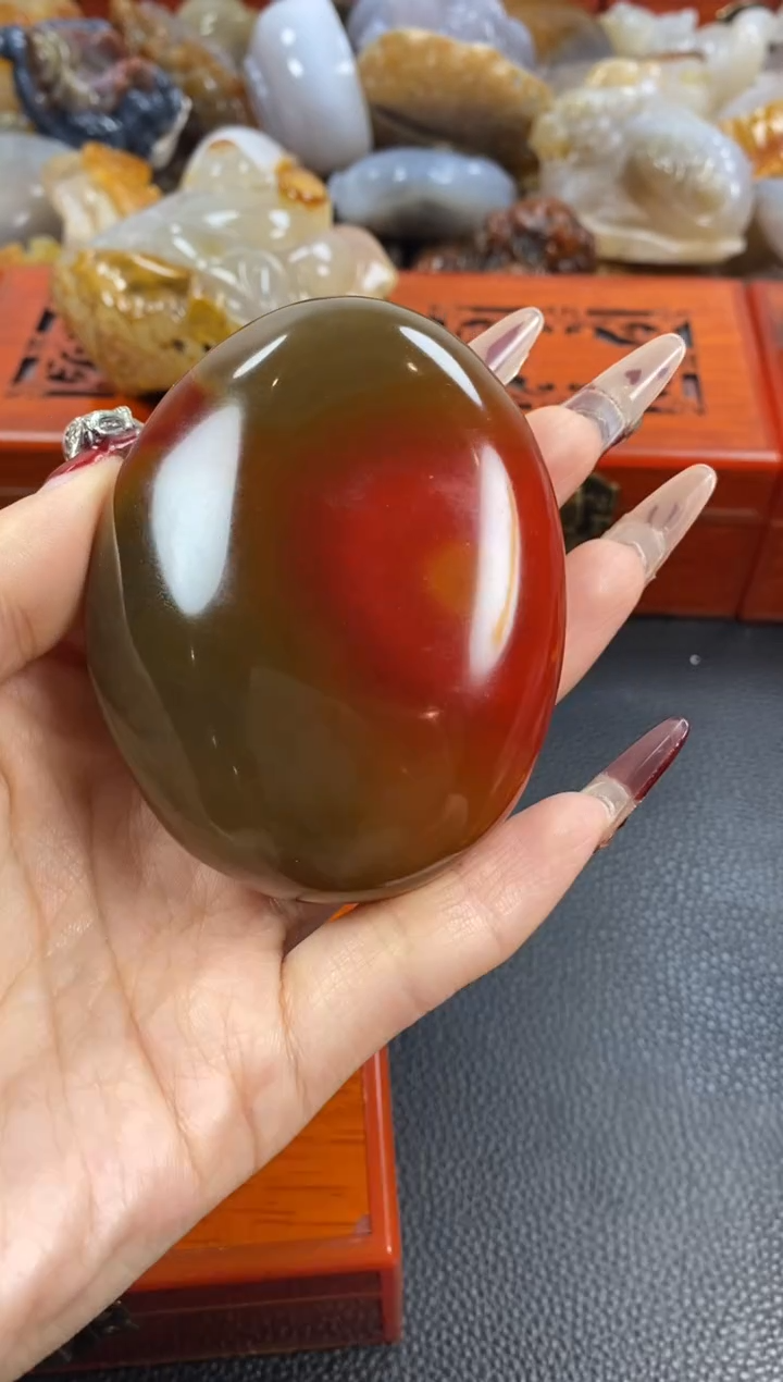 【闪购商品】玛瑙/玉髓手把未镶嵌1