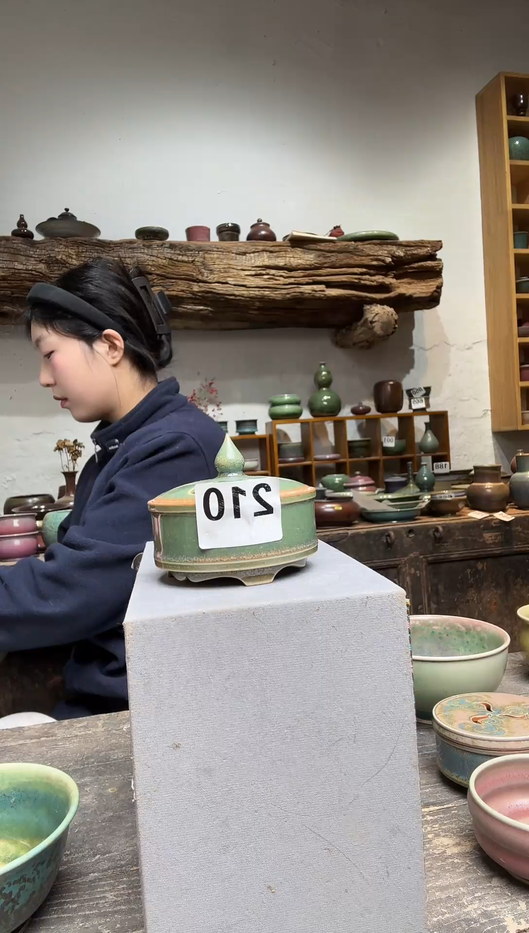 瓶钧瓷蘭山窑手作器物全品210