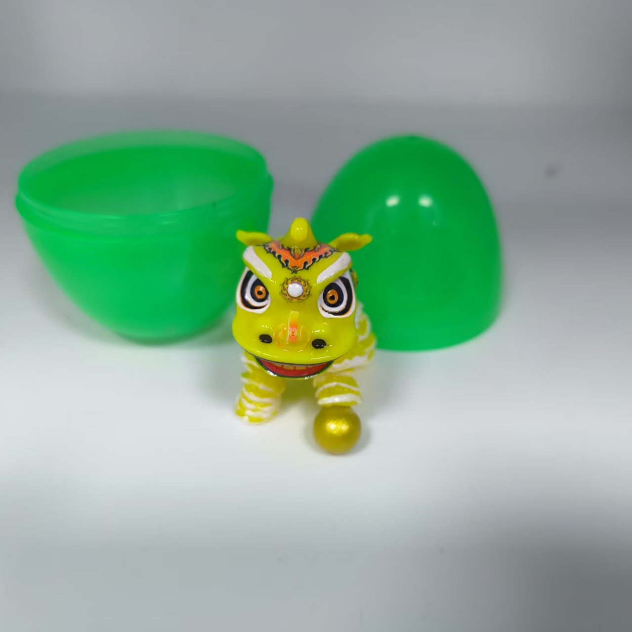 迷你醒狮摆件车摆件