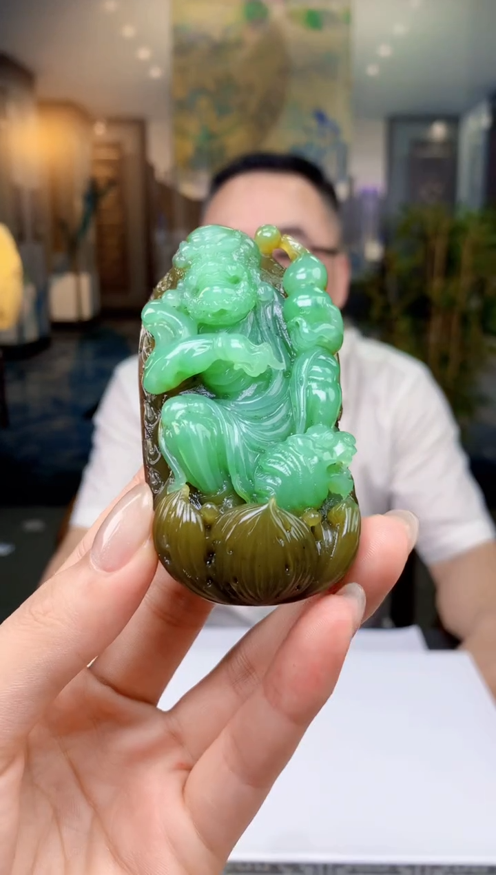 定制和田玉Boss阳天然和田玉（拍一发一）