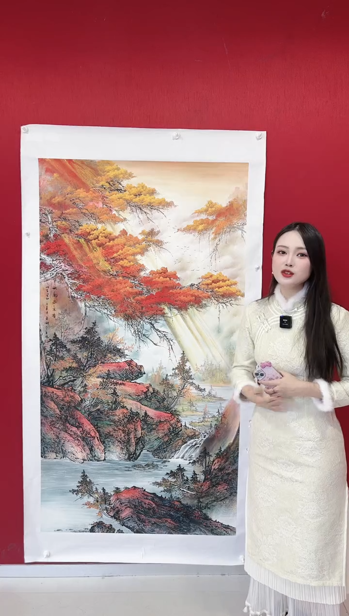 【闪购商品】国画陈美科老师画作