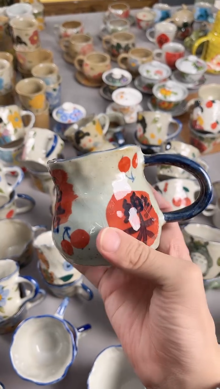 【闪购商品】瓷片景德镇手绘高温釉下彩