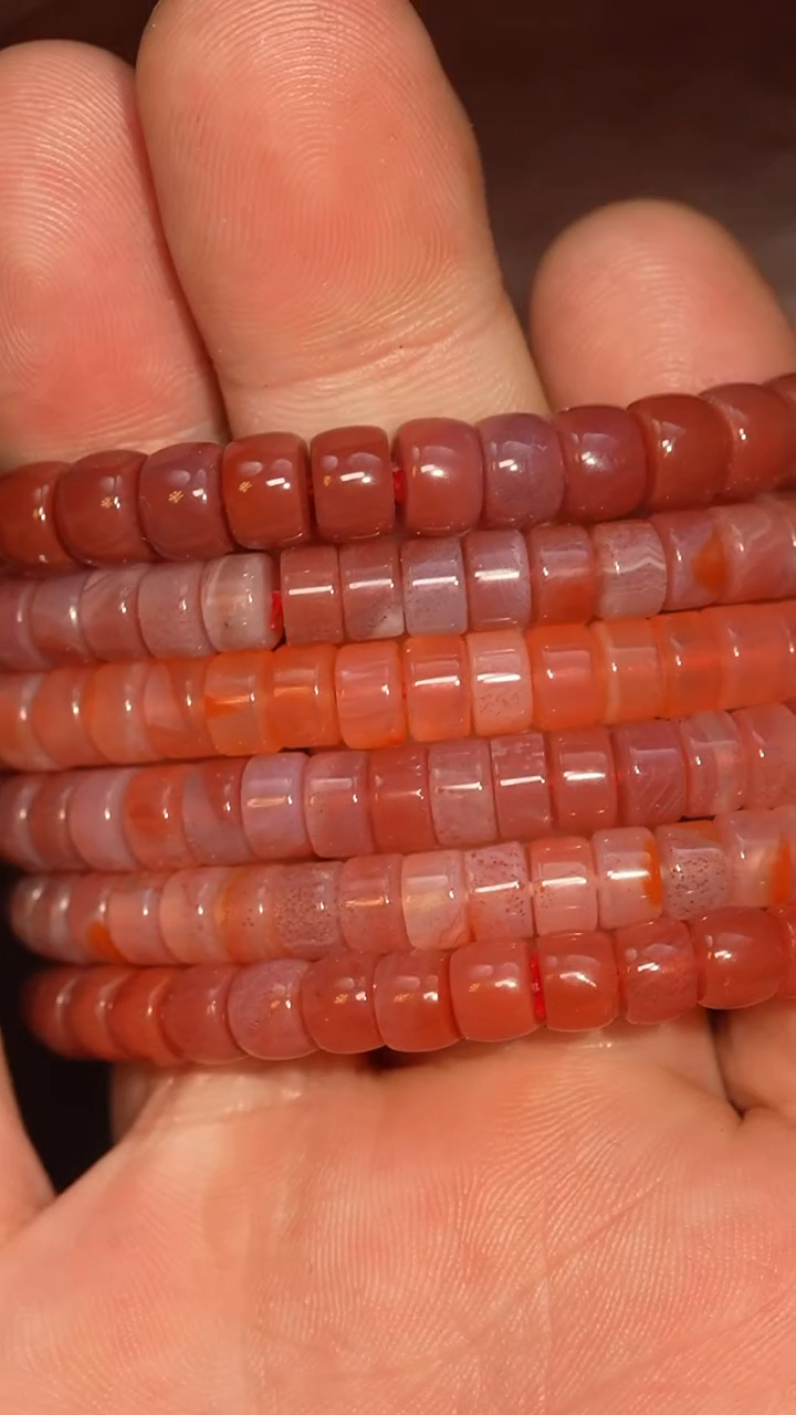 未镶嵌套链玛瑙/玉髓多样性发其一，DIY一