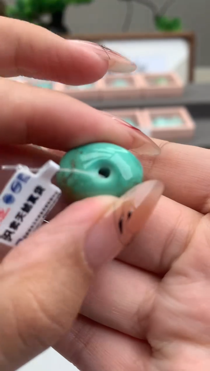 绿松石未镶嵌单珠C184