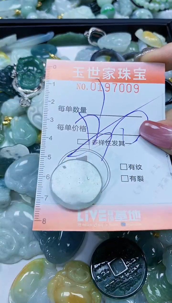 【闪购商品】翡翠颈饰未镶嵌闪购0197009多样性发其一