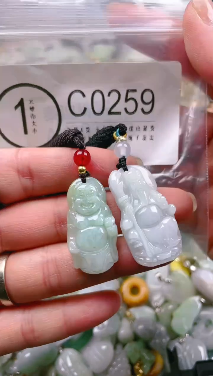 【闪购商品】翡翠颈饰未镶嵌/C/翡翠A货一图一物