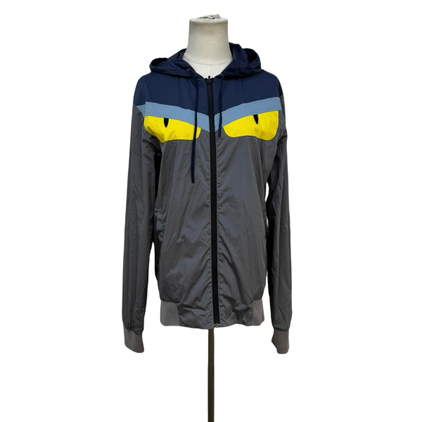 妃鱼/芬迪/锦纶/外套/95新/格二11