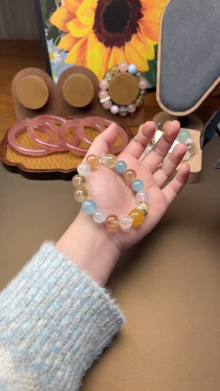 未镶嵌手串水晶1