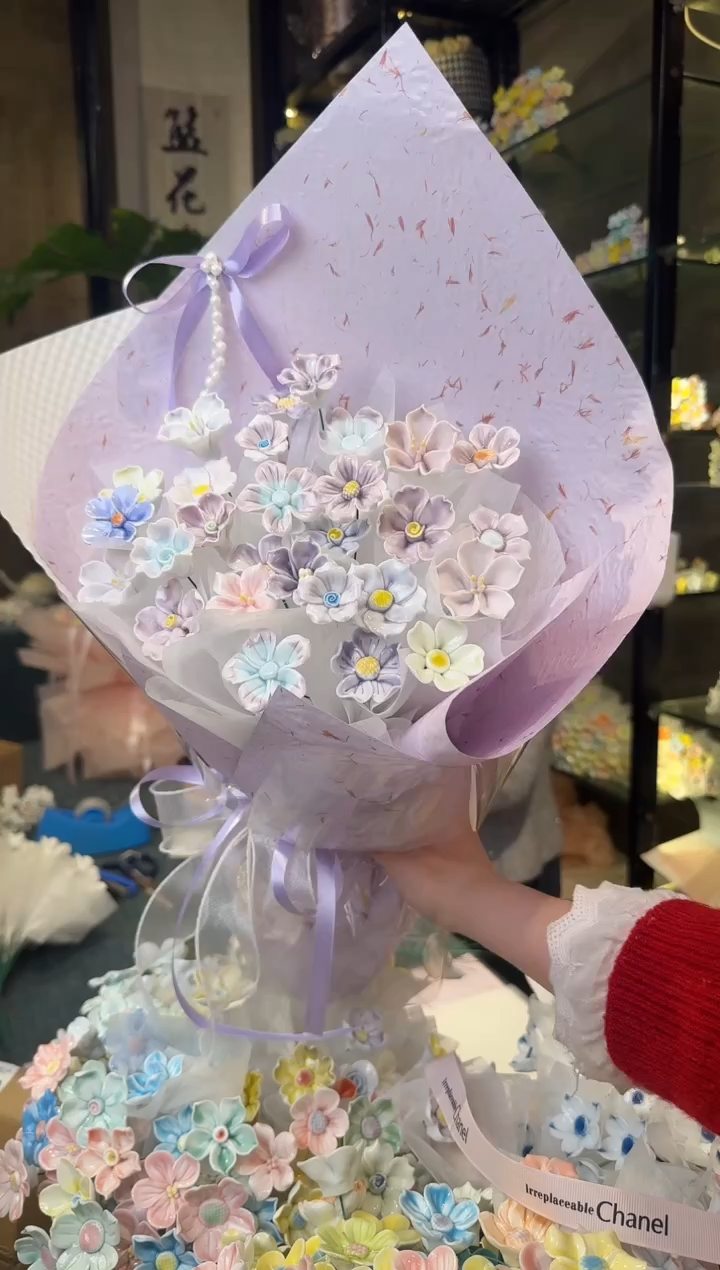 景德镇陶瓷花束子色系