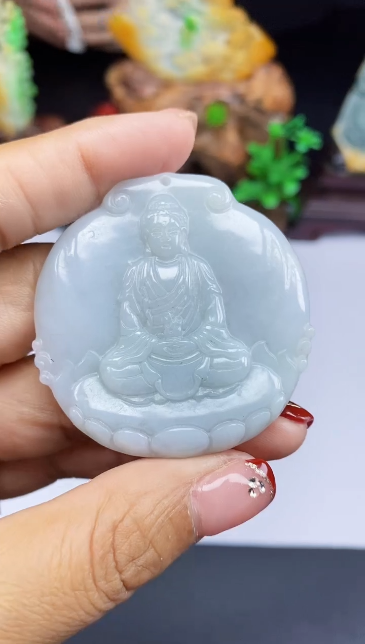【闪购商品】翡翠颈饰未镶嵌翡翠A货
