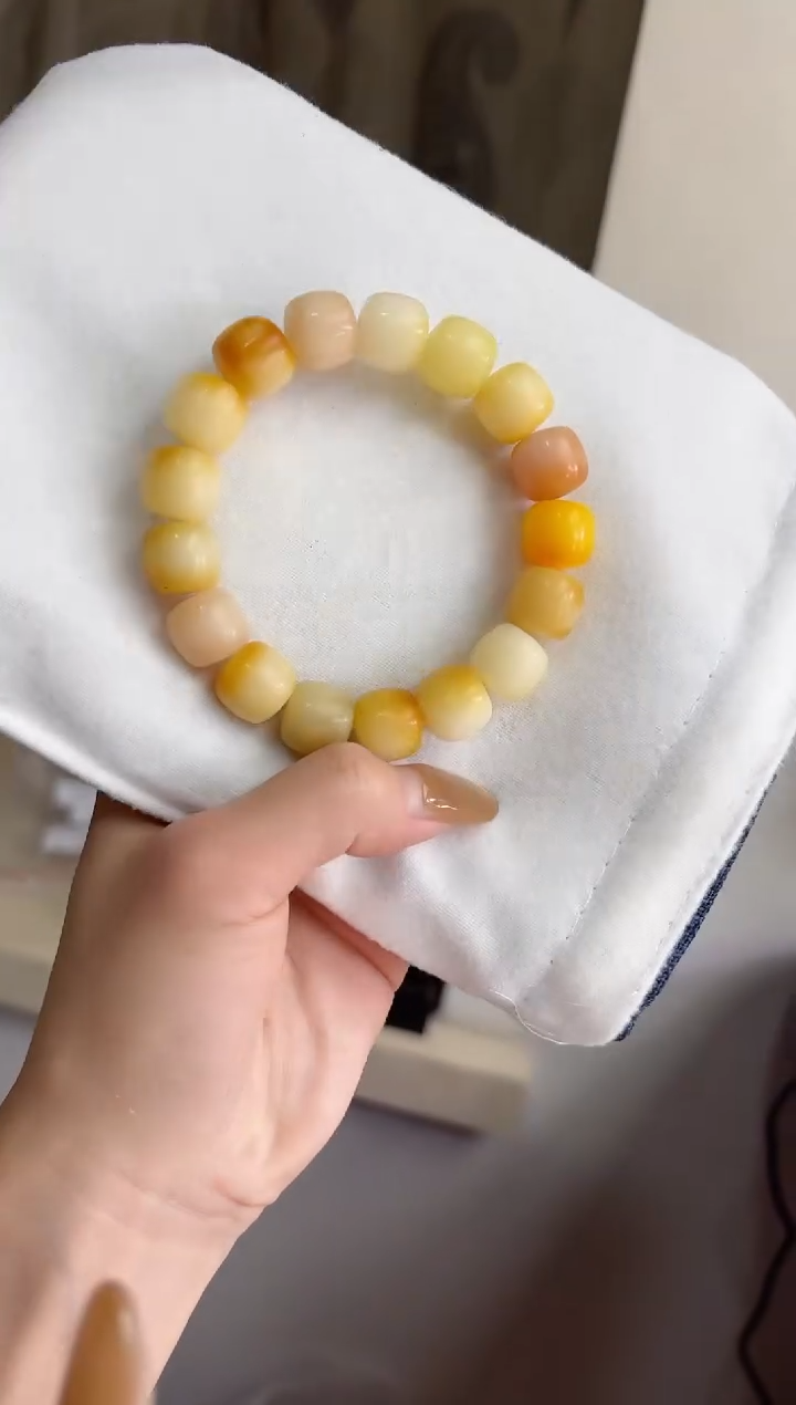 手串菩提根/象牙果沐p04干磨桶珠13mm手串