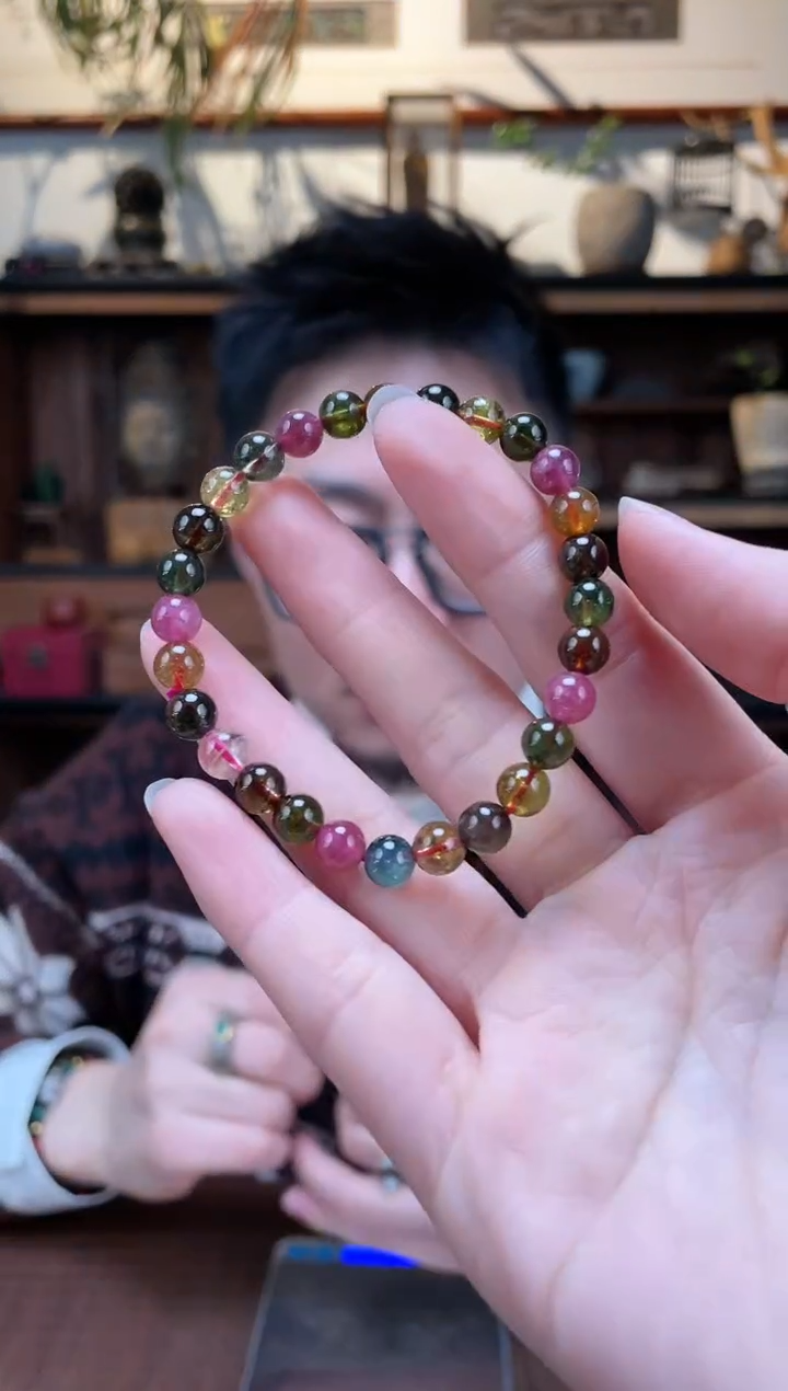 【闪购商品】碧玺手串未镶嵌碧玺单圈手串ZD