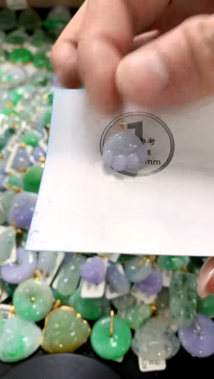 翡翠未镶嵌颈饰1