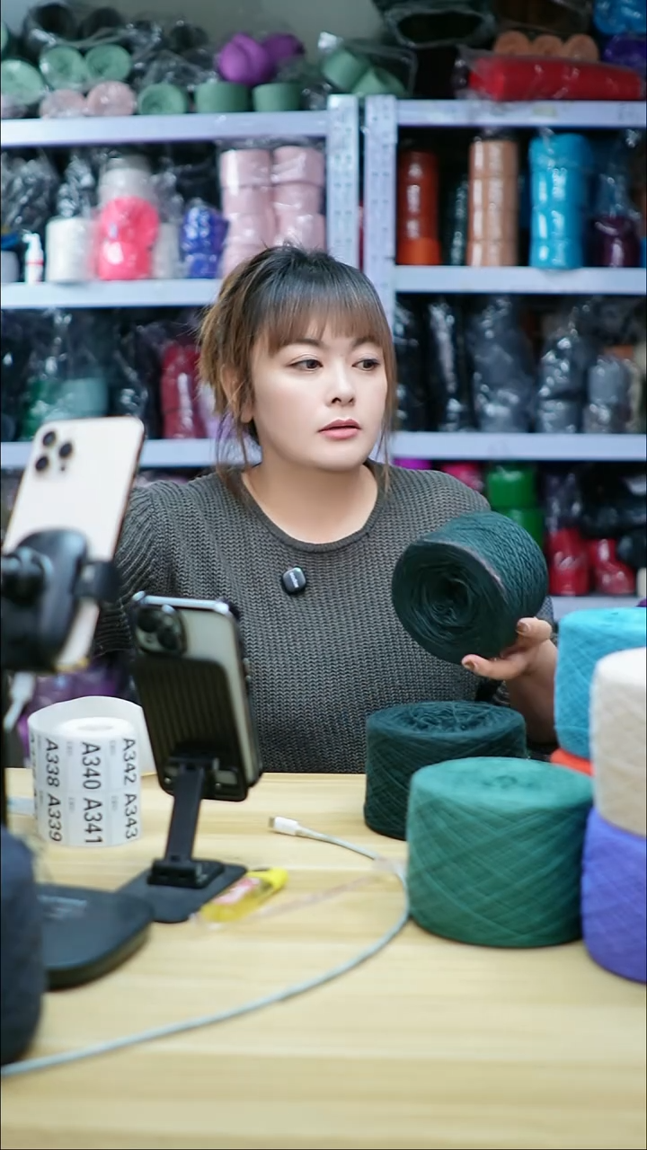 羊毛欢姐手编线A334