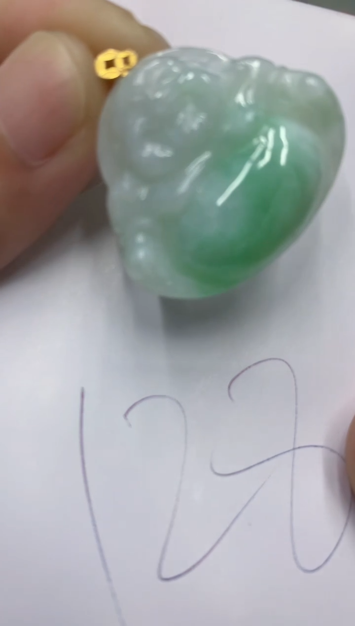 【闪购商品】翡翠颈饰18K金镶嵌翡翠