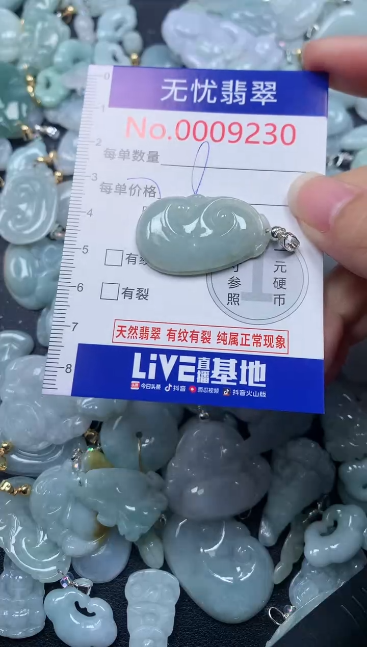 颈饰未镶嵌翡翠9230