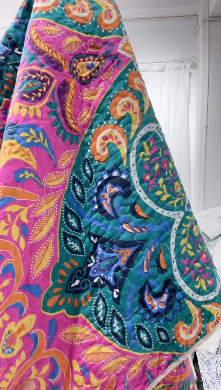 棉150*200纯棉床盖108号微瑕