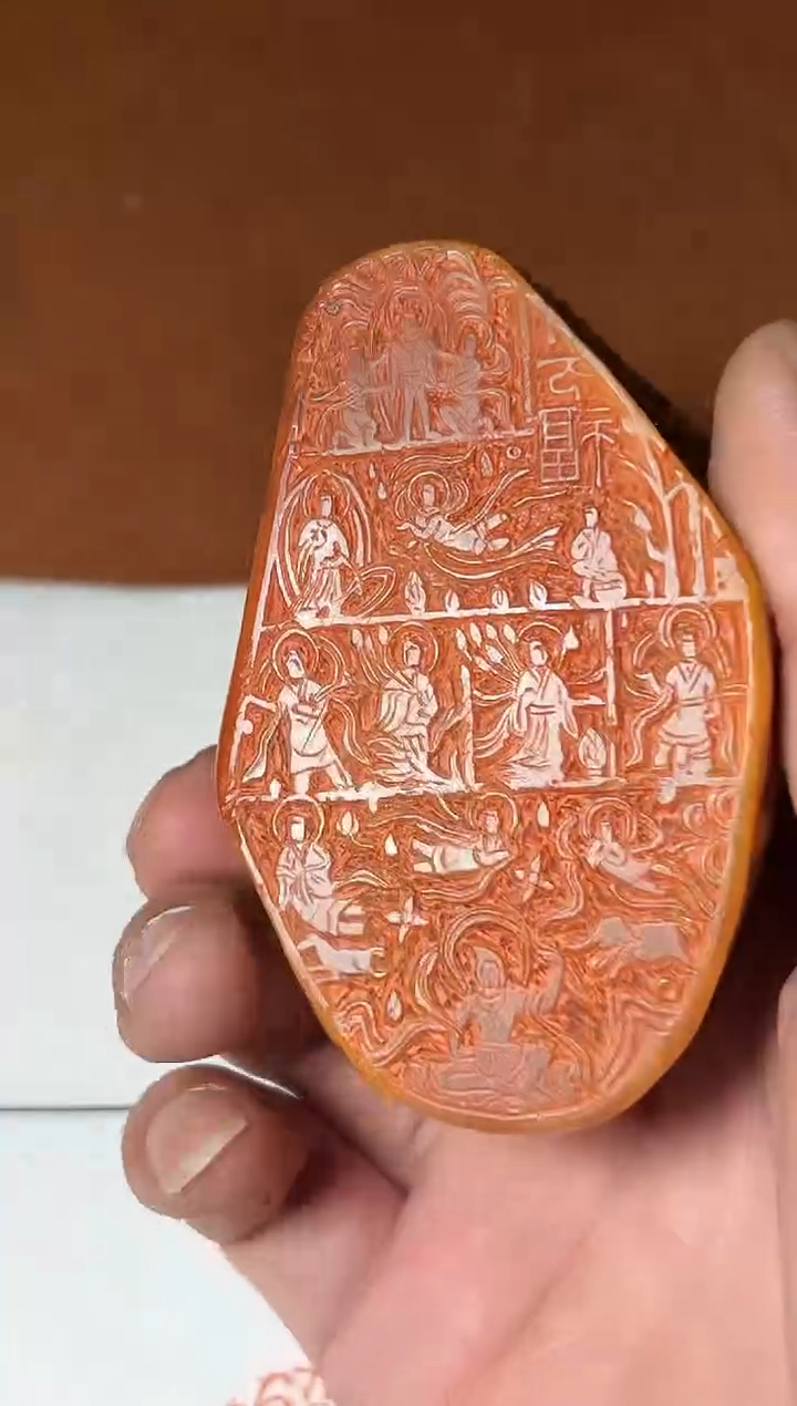 【闪购商品】老挝石印石篆刻郑超SX45308万福