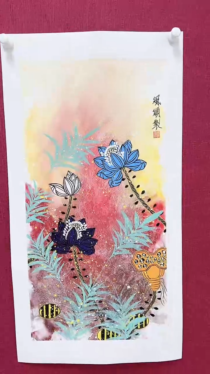 【闪购商品】绘画杨风顺绘画2平尺花鸟