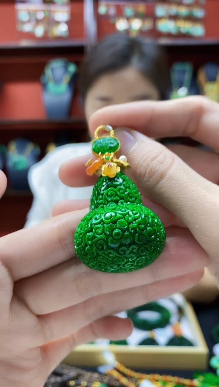 颈饰未镶嵌翡翠翡翠吊坠