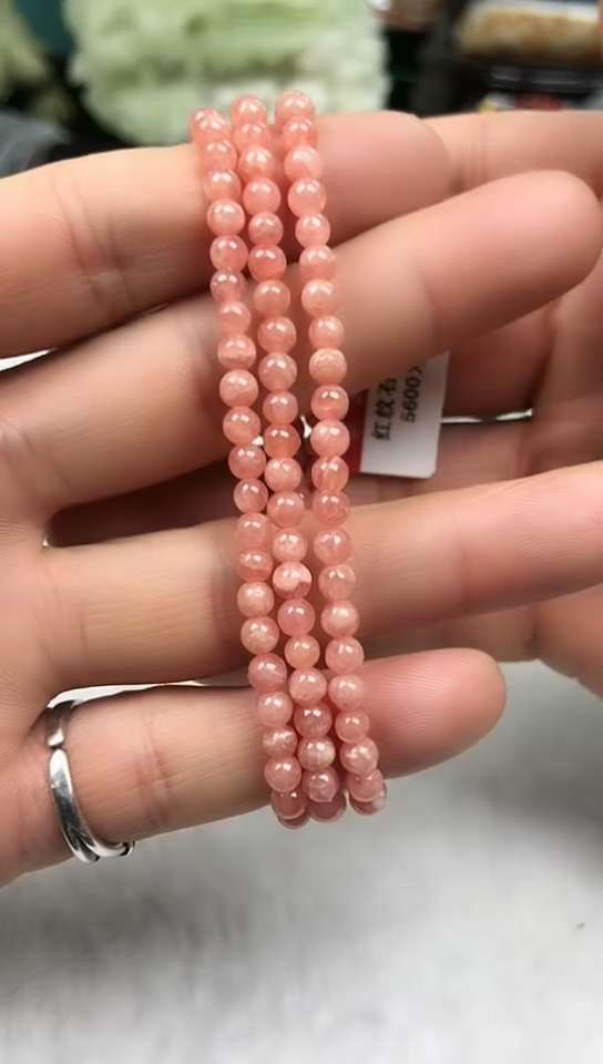 【闪购商品】菱锰矿（红纹石）手绳未镶嵌【5MM】