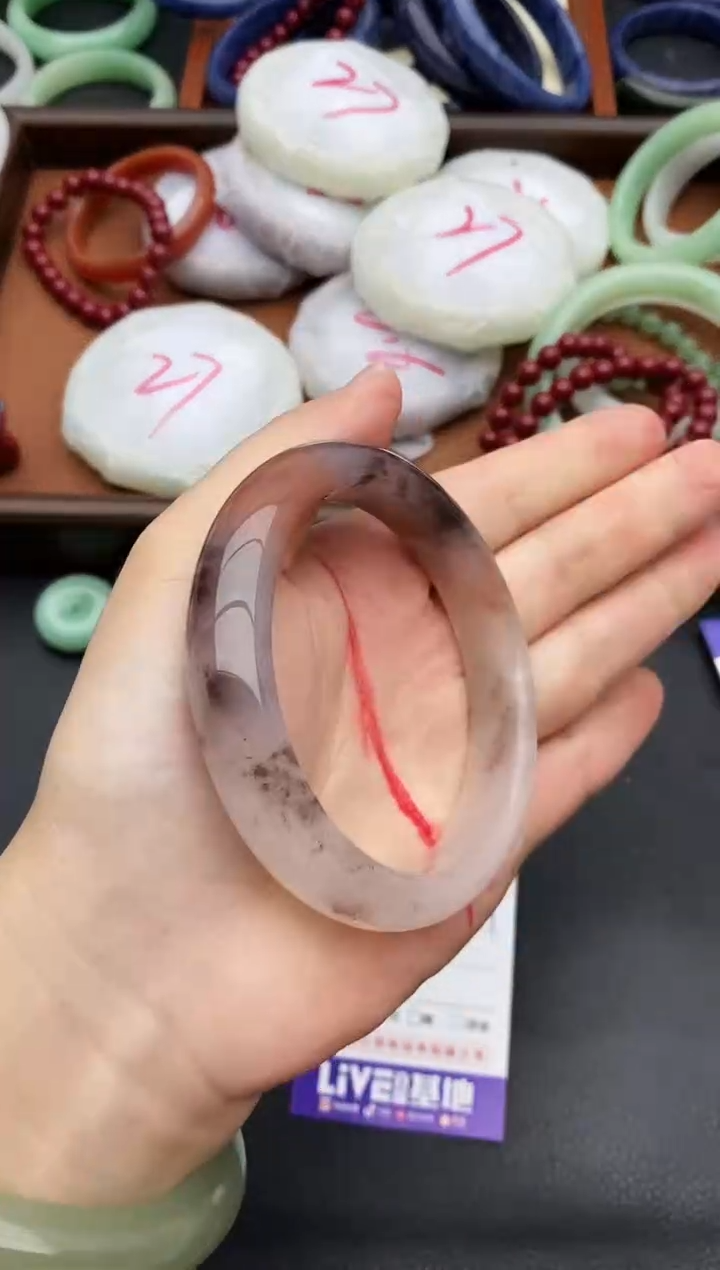 未镶嵌手镯石英质玉288+60/61