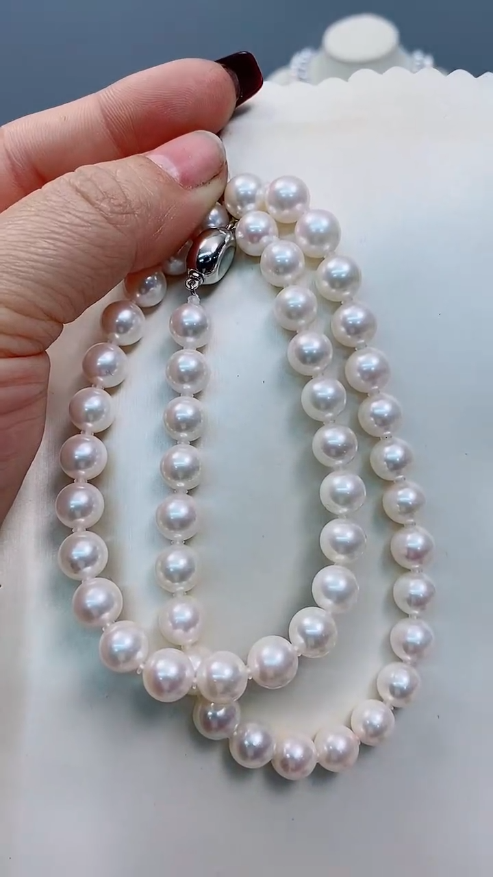【闪购商品】海水珍珠项链未镶嵌8-8.5海水珍珠项链