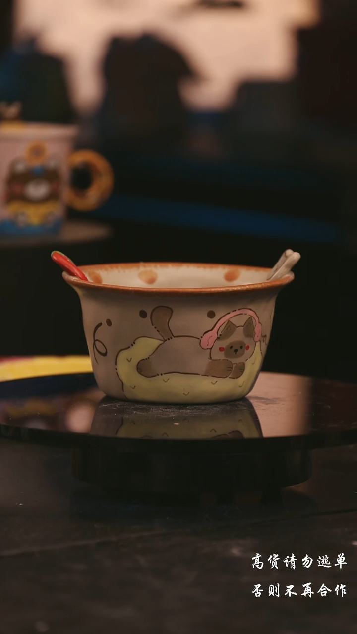 陶瓷景德镇可爱设计师款陶瓷 