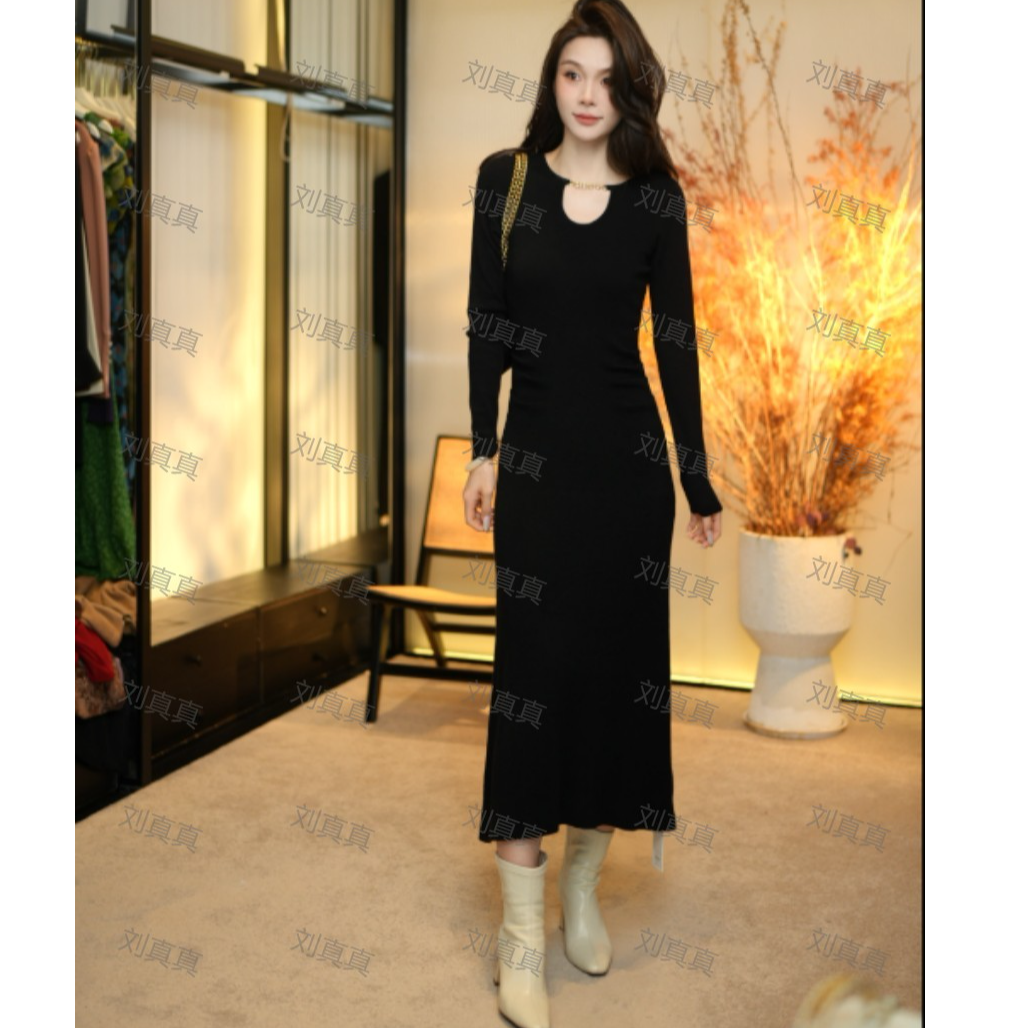 【刘真真巴黎佳人】Z1054 小野秋季新款法式轻奢贵气显瘦款QC禁机洗