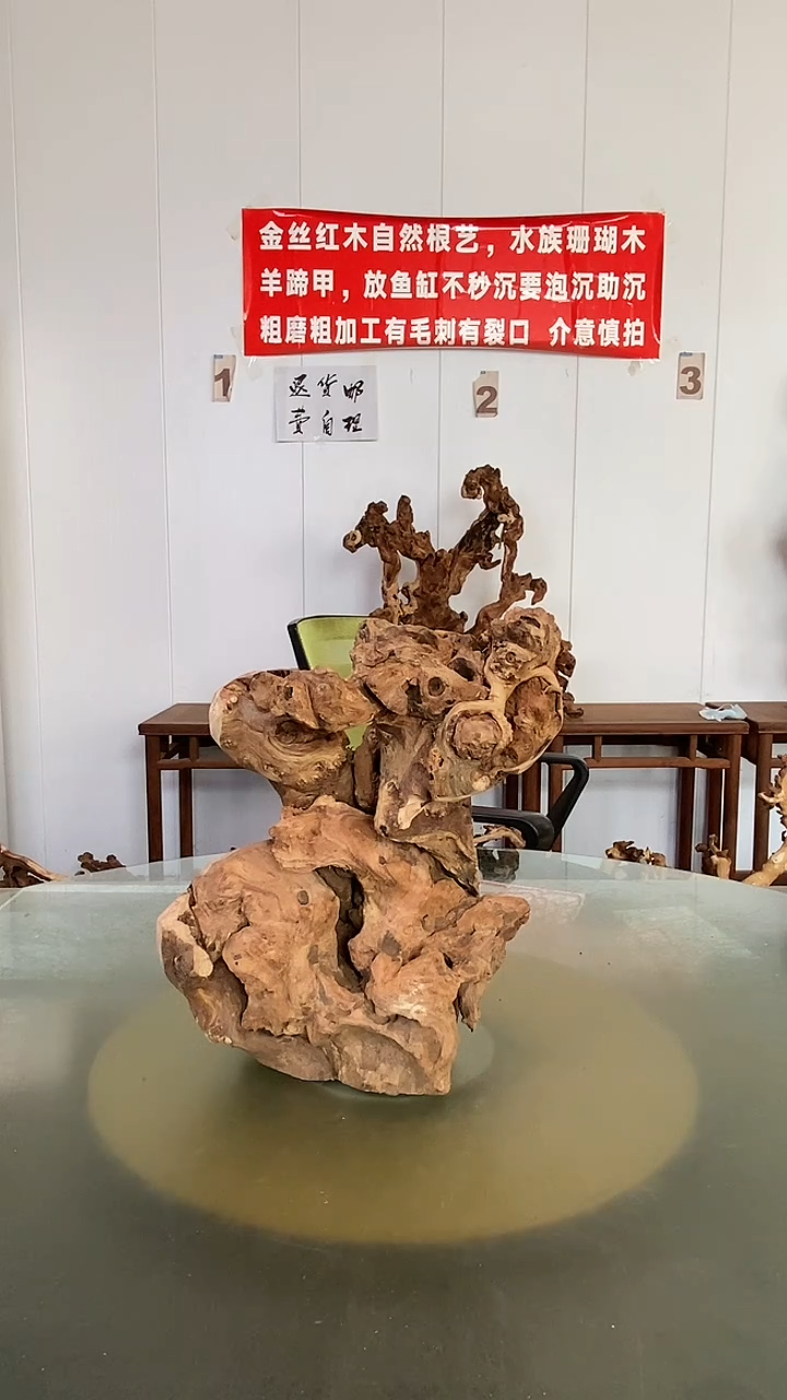 木三****)金丝红木 羊蹄甲