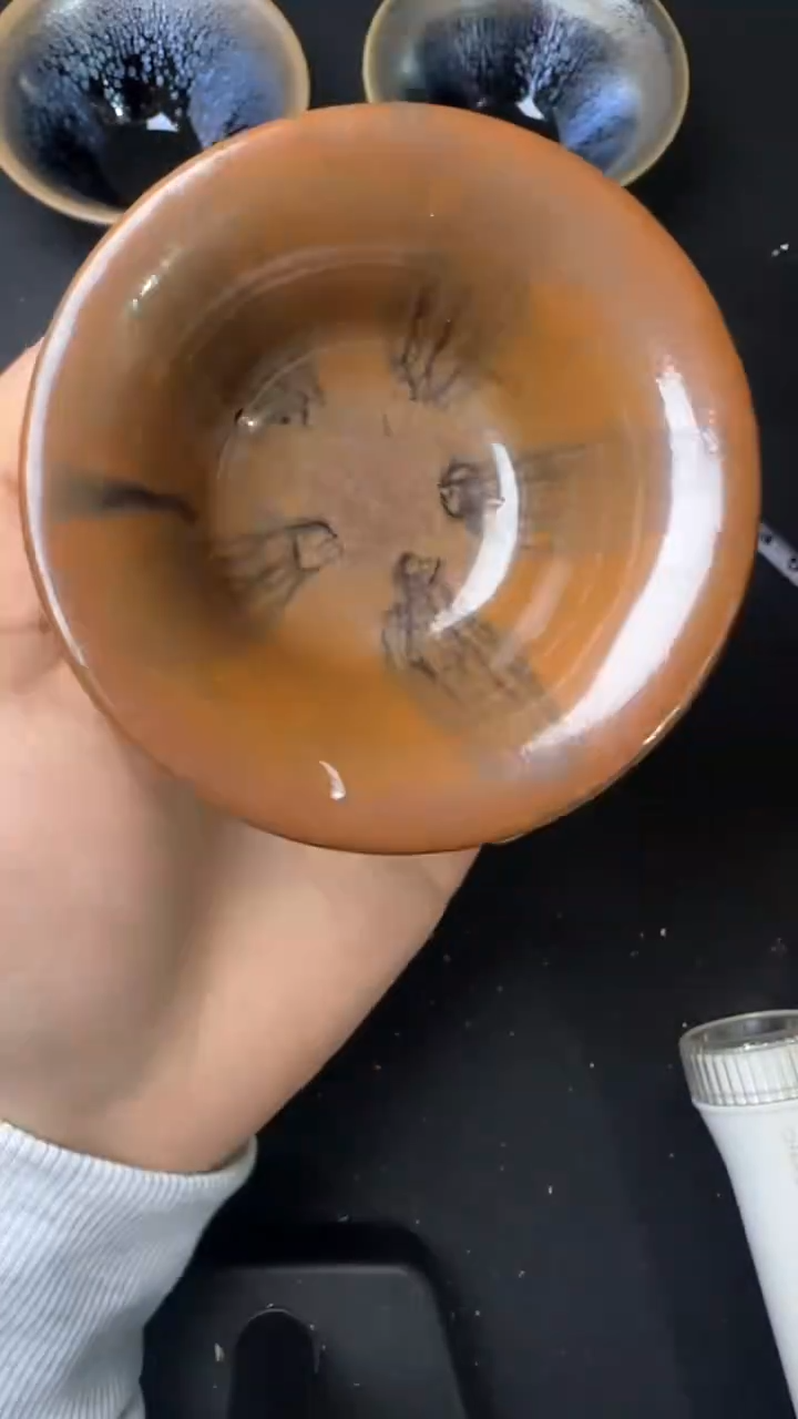 【闪购商品】茶盏建窑建盏微瑕茶器79