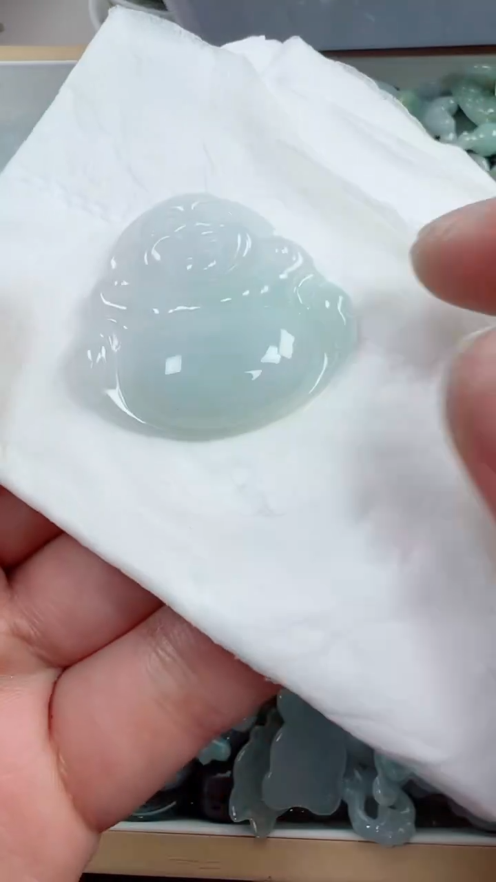 散珠翡翠165号，A货翡翠