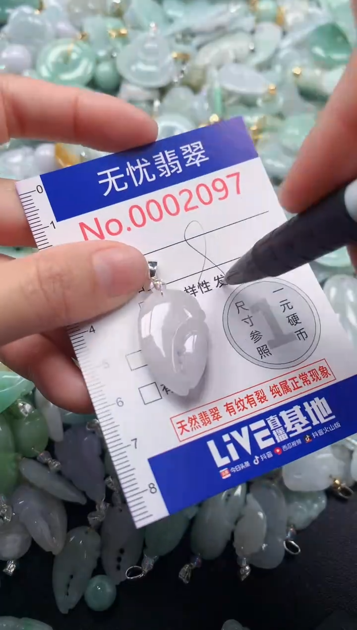 颈饰未镶嵌翡翠2097