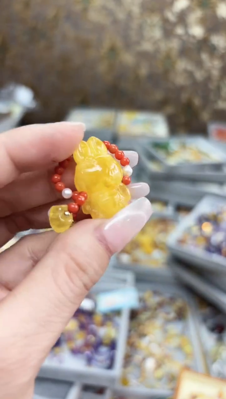 未镶嵌琥珀戒指【多样性发一】