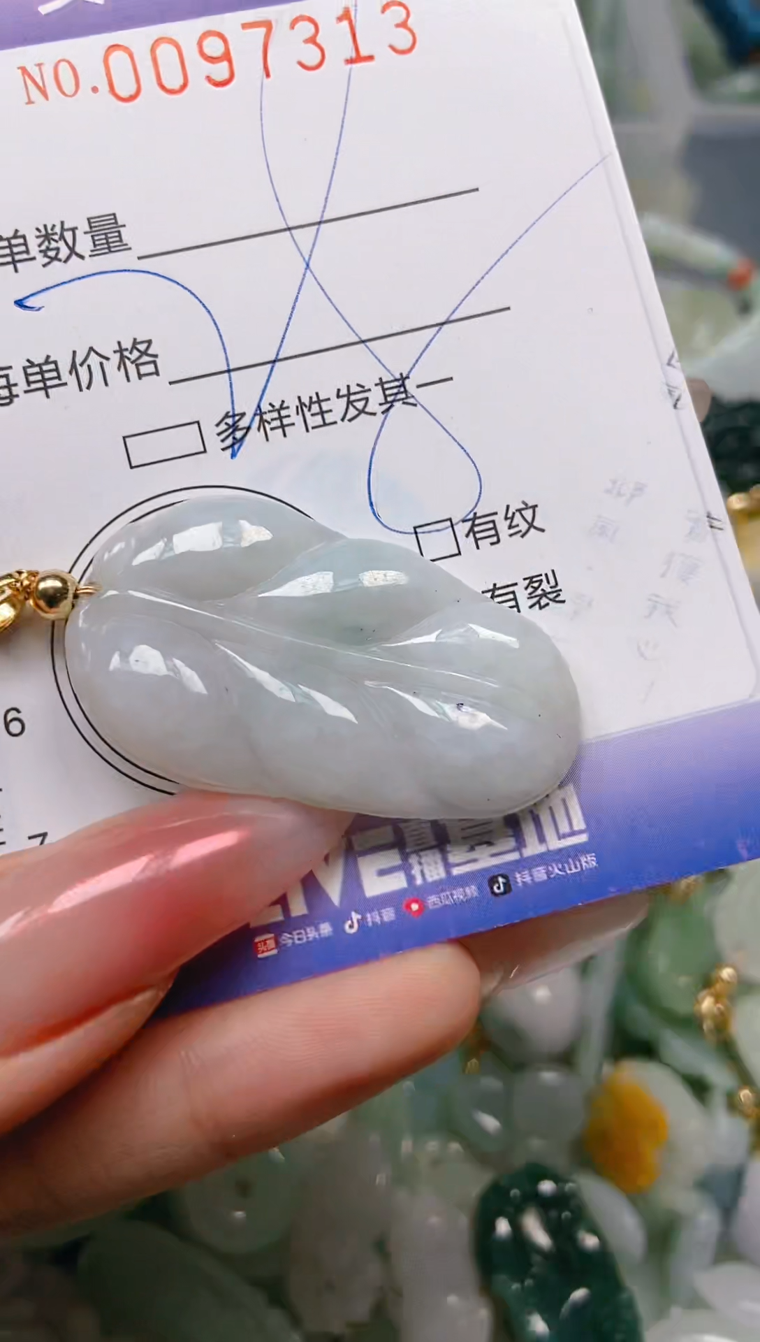 【闪购商品】翡翠颈饰未镶嵌闪购0097313