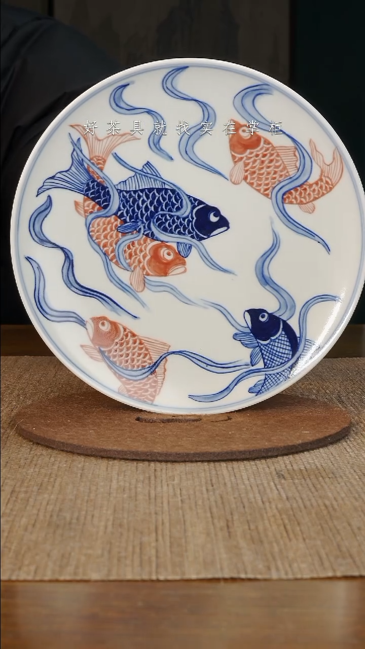 【闪购商品】摆件景德镇手工手绘茶具大器宛成