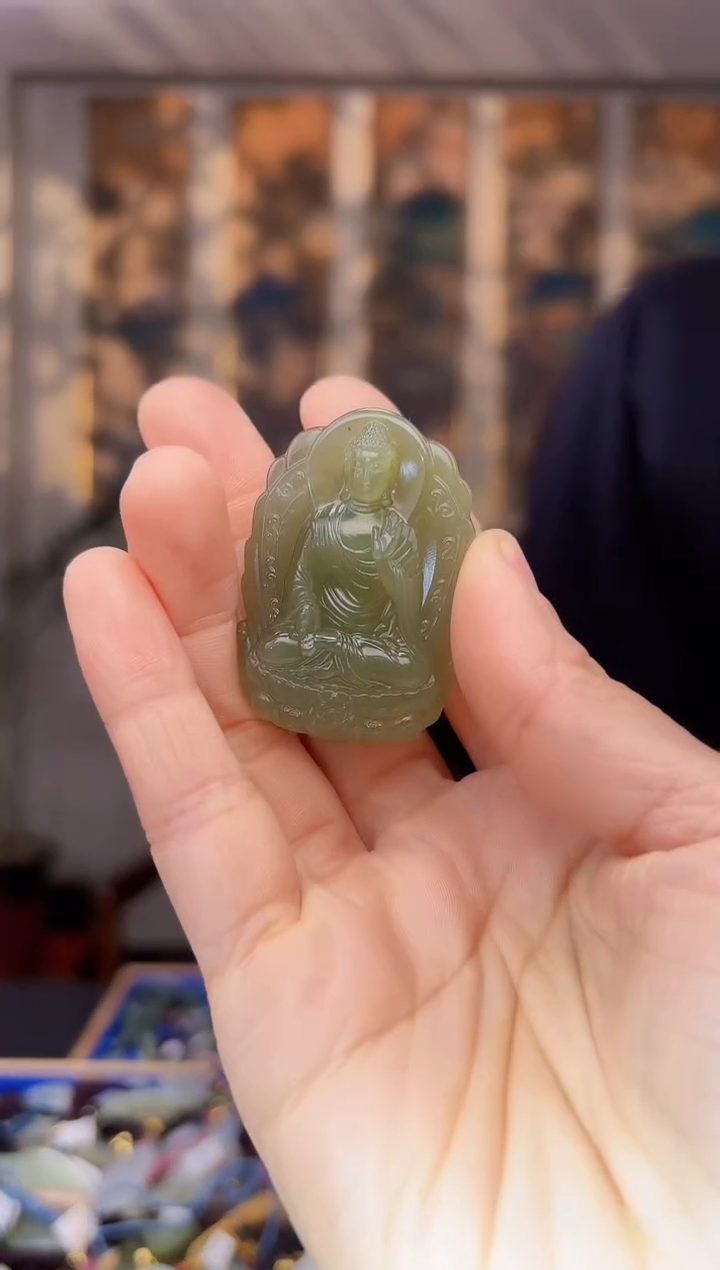 【闪购商品】和田玉挂件未镶嵌拍一发一