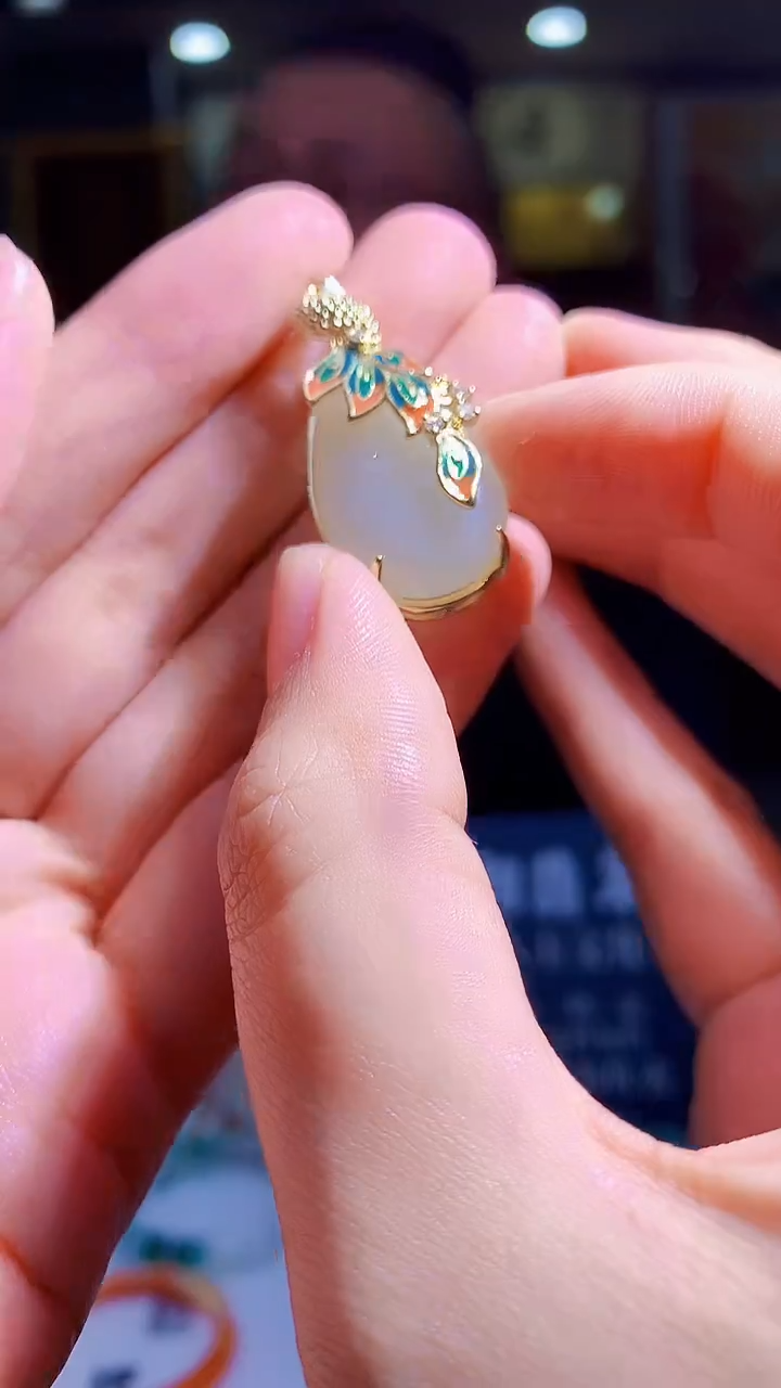 颈饰未镶嵌和田玉M-@@BSGC10205多样性发一