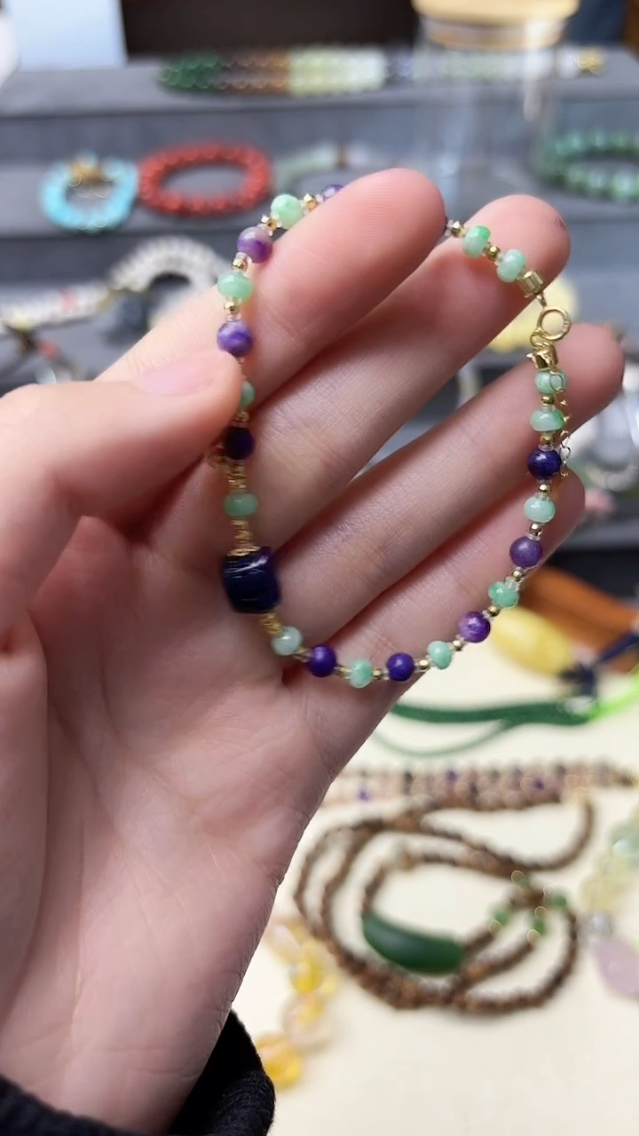 苏纪石（舒俱来）未镶嵌手链舒俱来手链TH