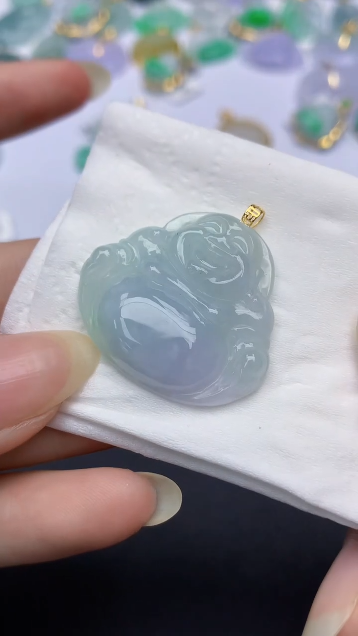 颈饰未镶嵌翡翠天然缅甸a货翡翠百元以上9元证书费自理